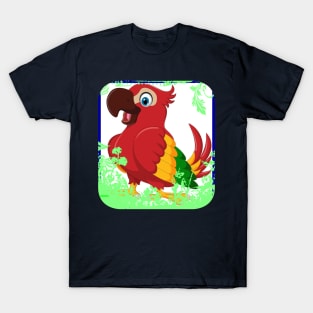 loro, amante de los loros, loro regalo, dueño de loro, loro gracioso, parrot, parrot lover, parrot gift, parrot owner, parrot funny T-Shirt